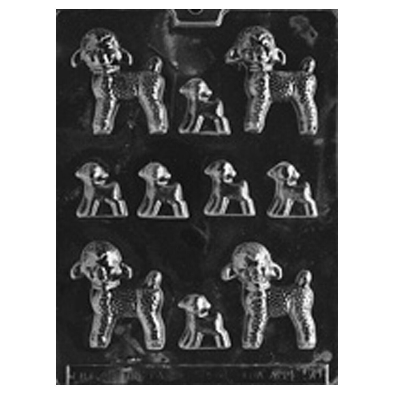 Assorted Lambs Chocolate Mold High-Quality Mold for Easter and Spring Treats